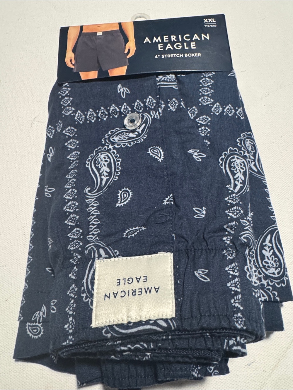American Eagle Boxers Mens XXL Navy